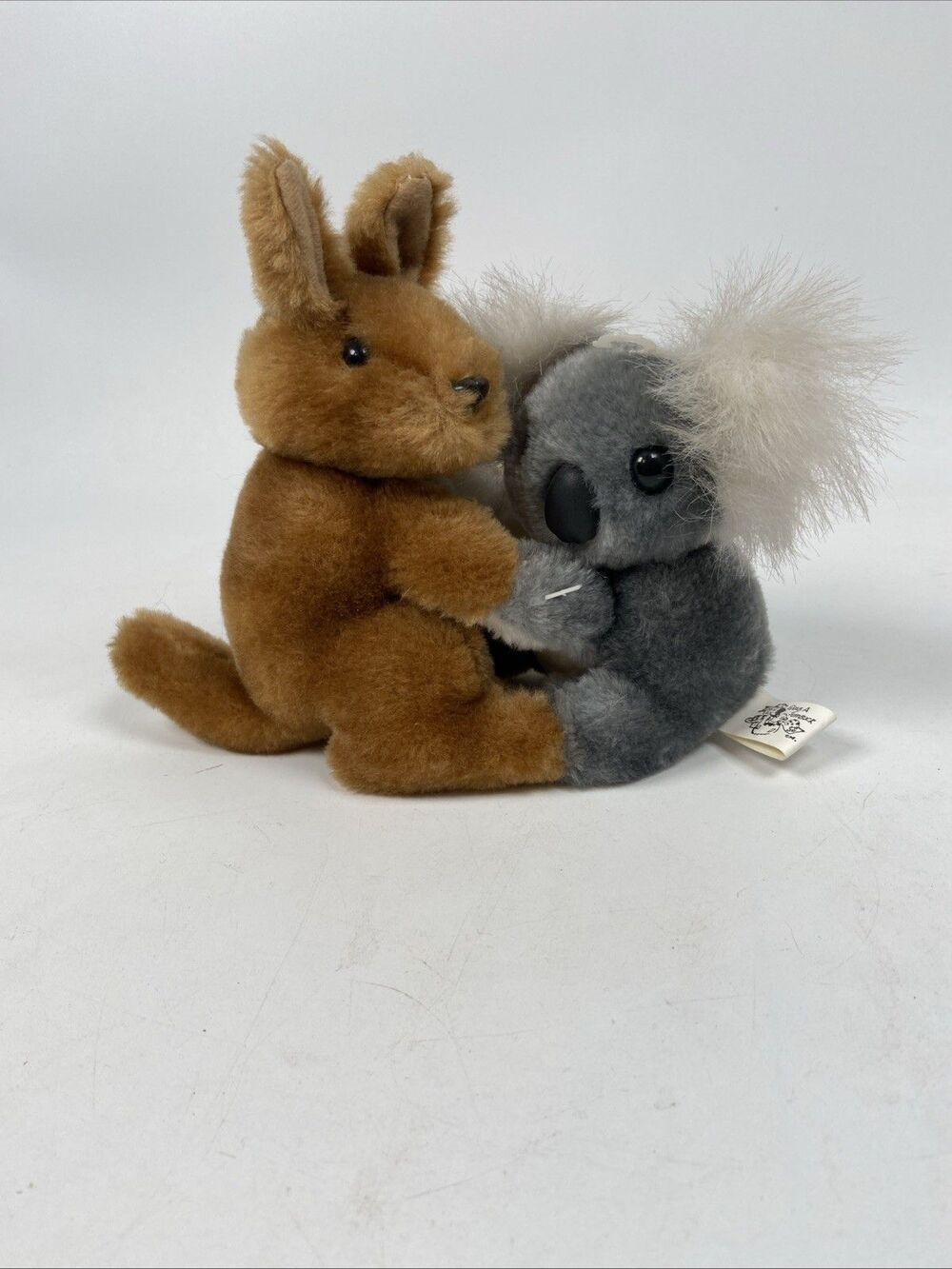 Plush Kangaroo with Koala Hugging Stuffed Animal Toy Grab A Jumbuck